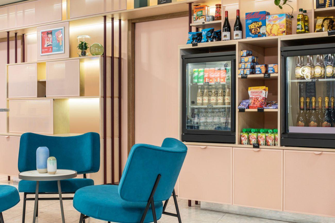 Winkel in lobby Adagio Nation