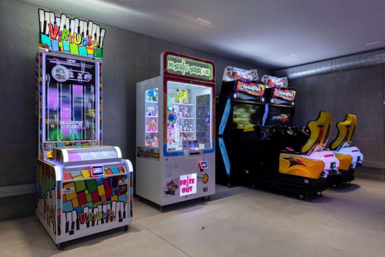 Game Arcade im neuen Partnerhotel
