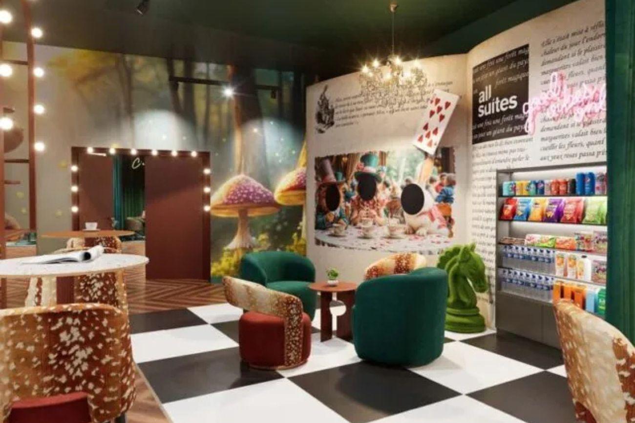Lounge en speelhoek All Suites Val d'Europe